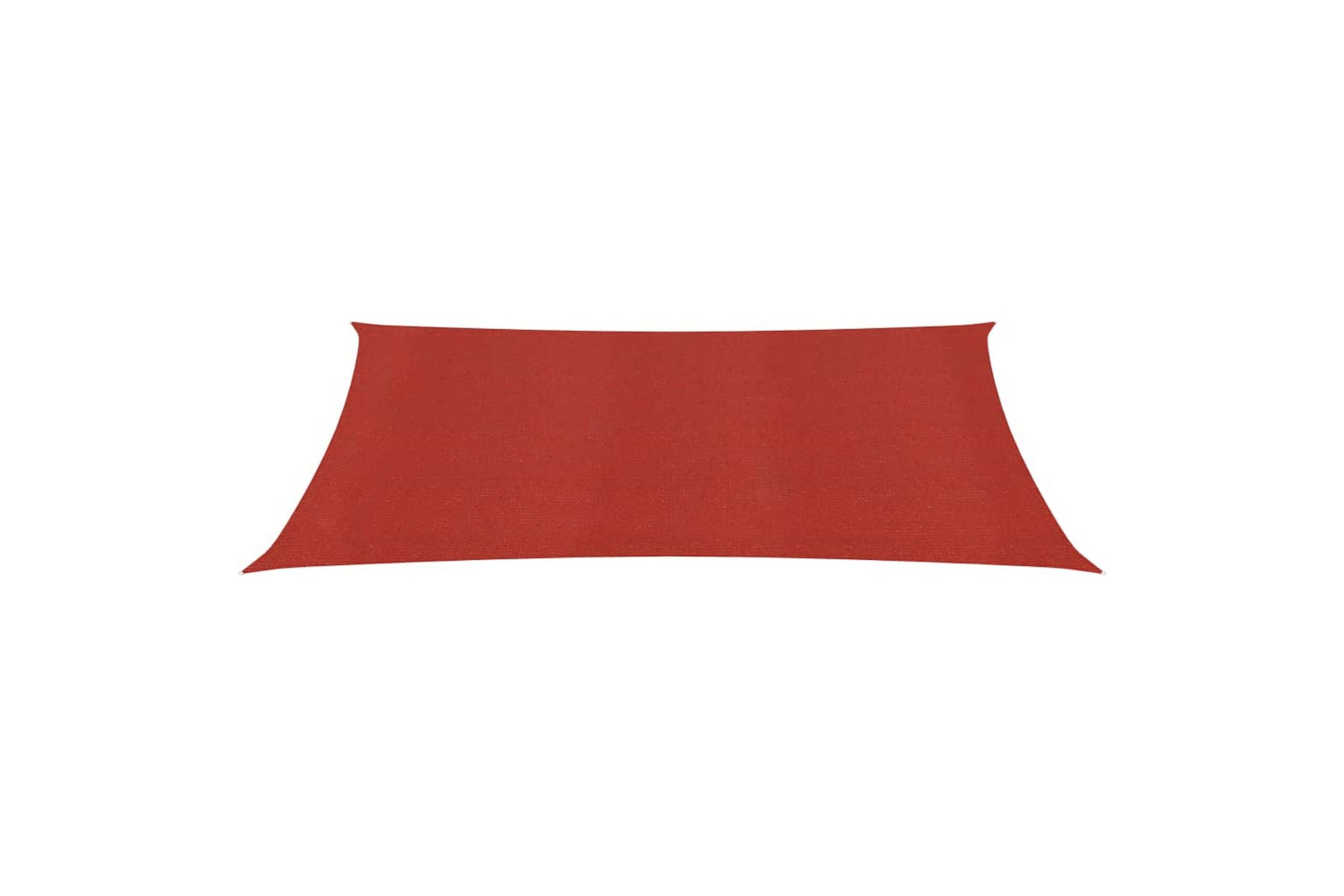 Aurinkopurje 160 g/m² punainen 2,5x4,5 m HDPE - Punainen