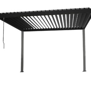 Huvimaja Mirador 300x400x250 cm - Tummanharmaa