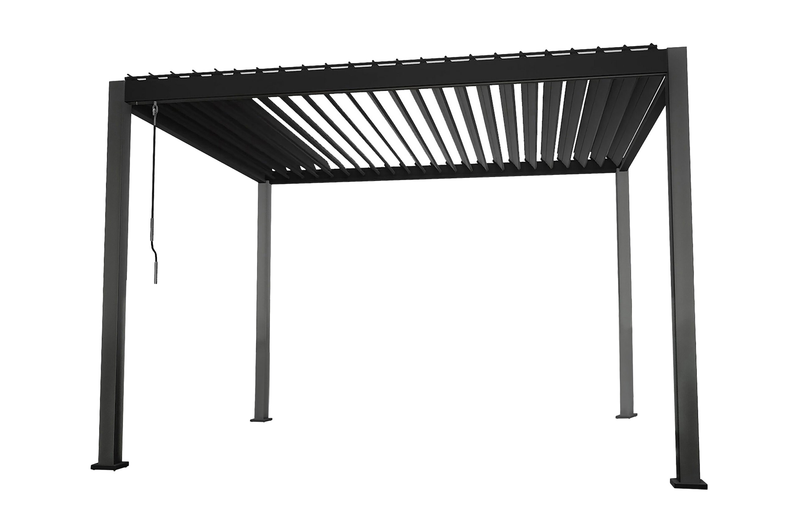 Huvimaja Mirador 300x400x250 cm - Tummanharmaa