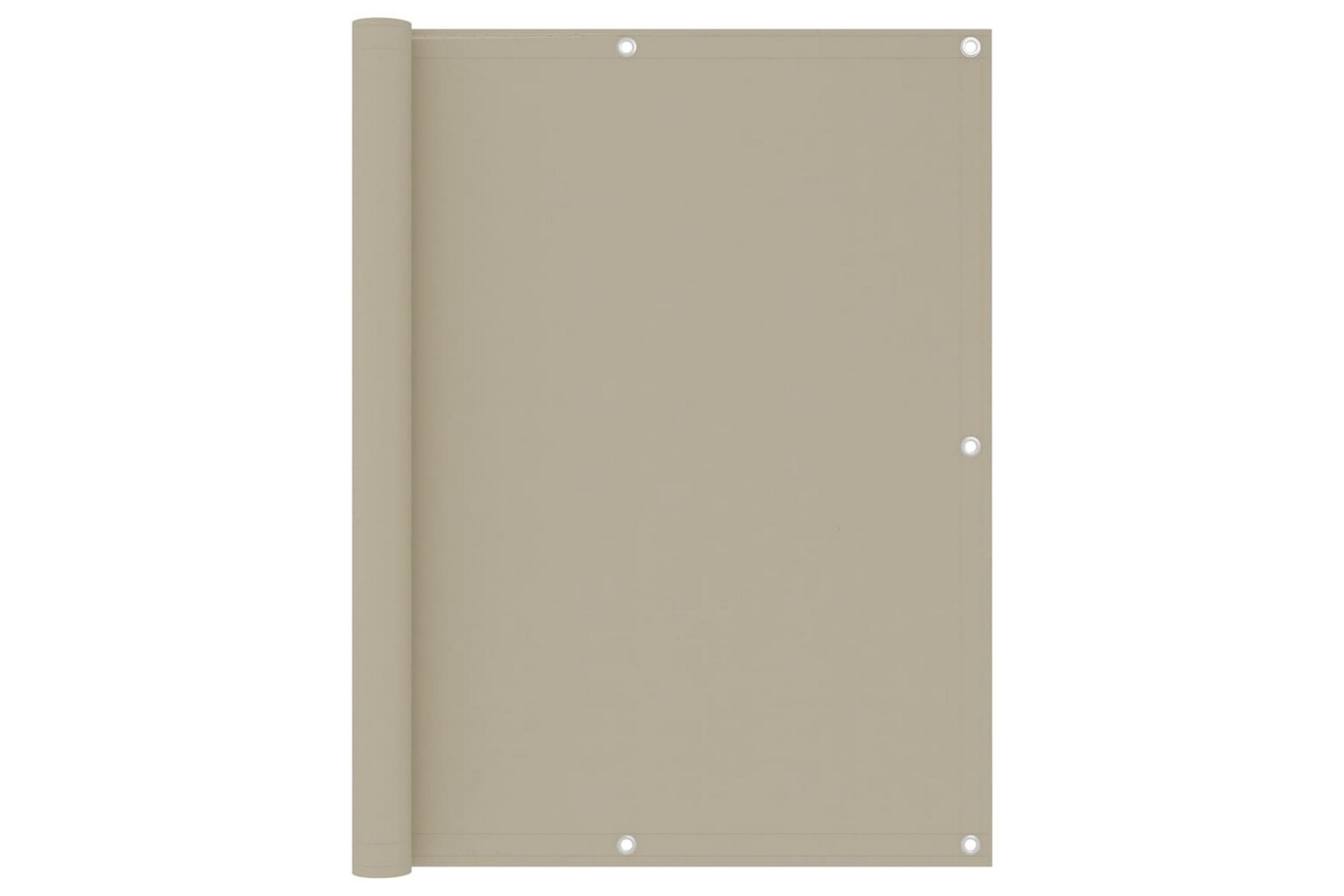 Parvekkeen suoja beige 120x600 cm Oxford kangas - Beige