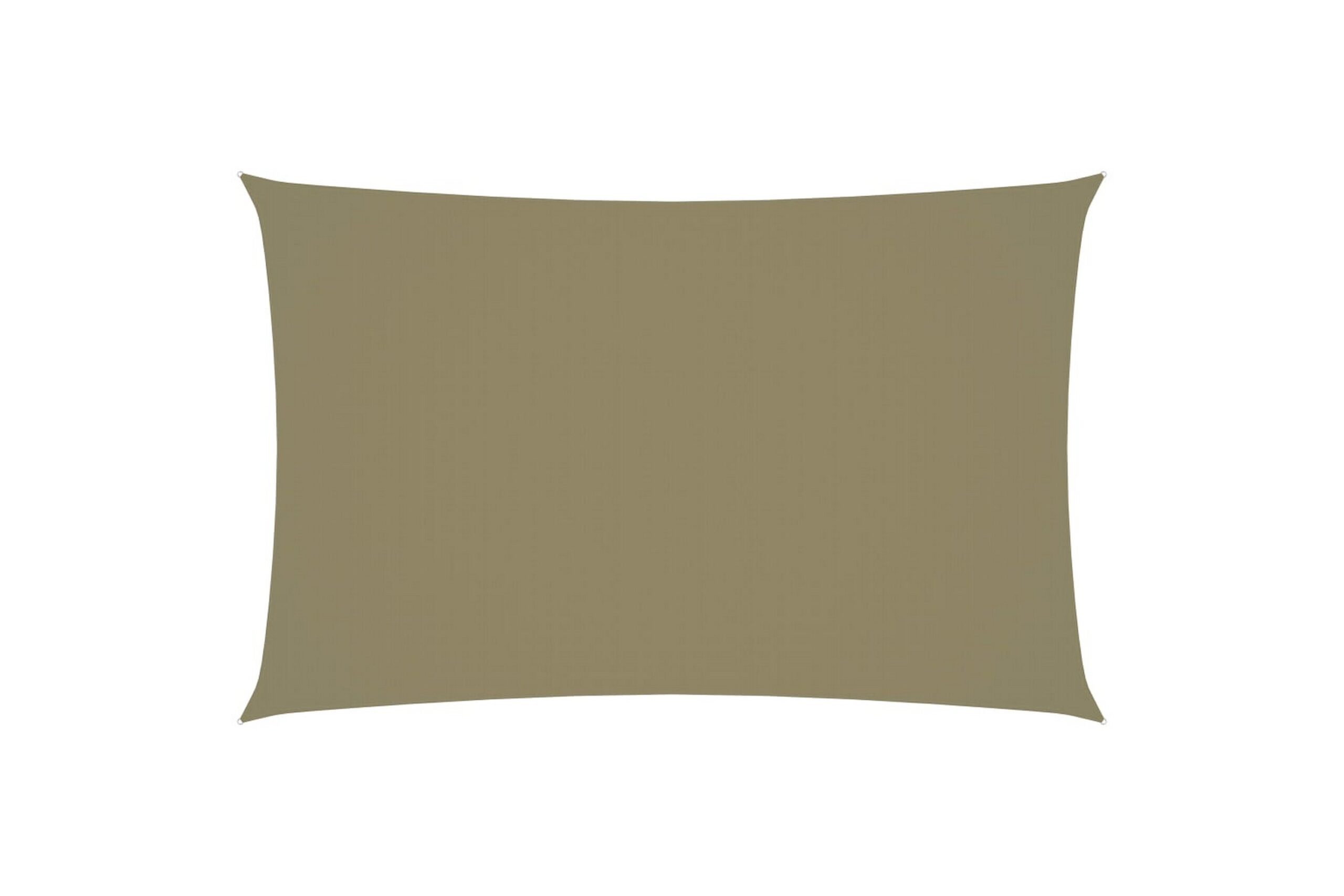 Aurinkopurje Oxford-kangas suorakaide 5x8 m beige -
