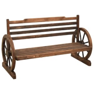 Puutarhapenkki 112 cm täysi kuusi -