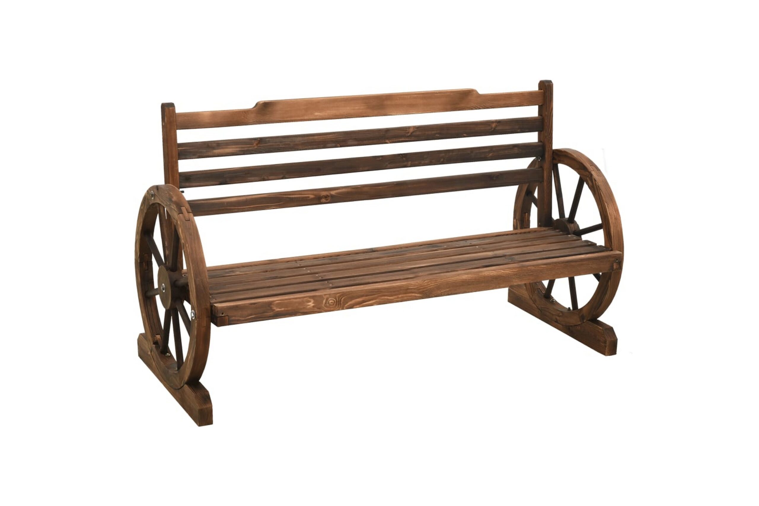Puutarhapenkki 112 cm täysi kuusi -