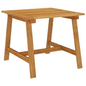 Puutarharuokapöytä 88x88x74 cm täysi akaasiapuu -