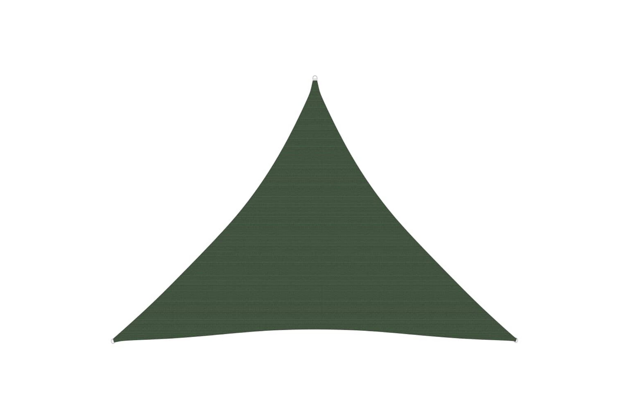 Aurinkopurje 160 g/m² tummanvihreä 3x3x3 m HDPE - Vihreä