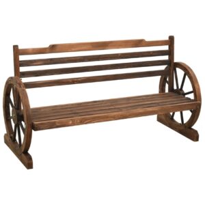 Puutarhapenkki 142 cm täysi kuusi -