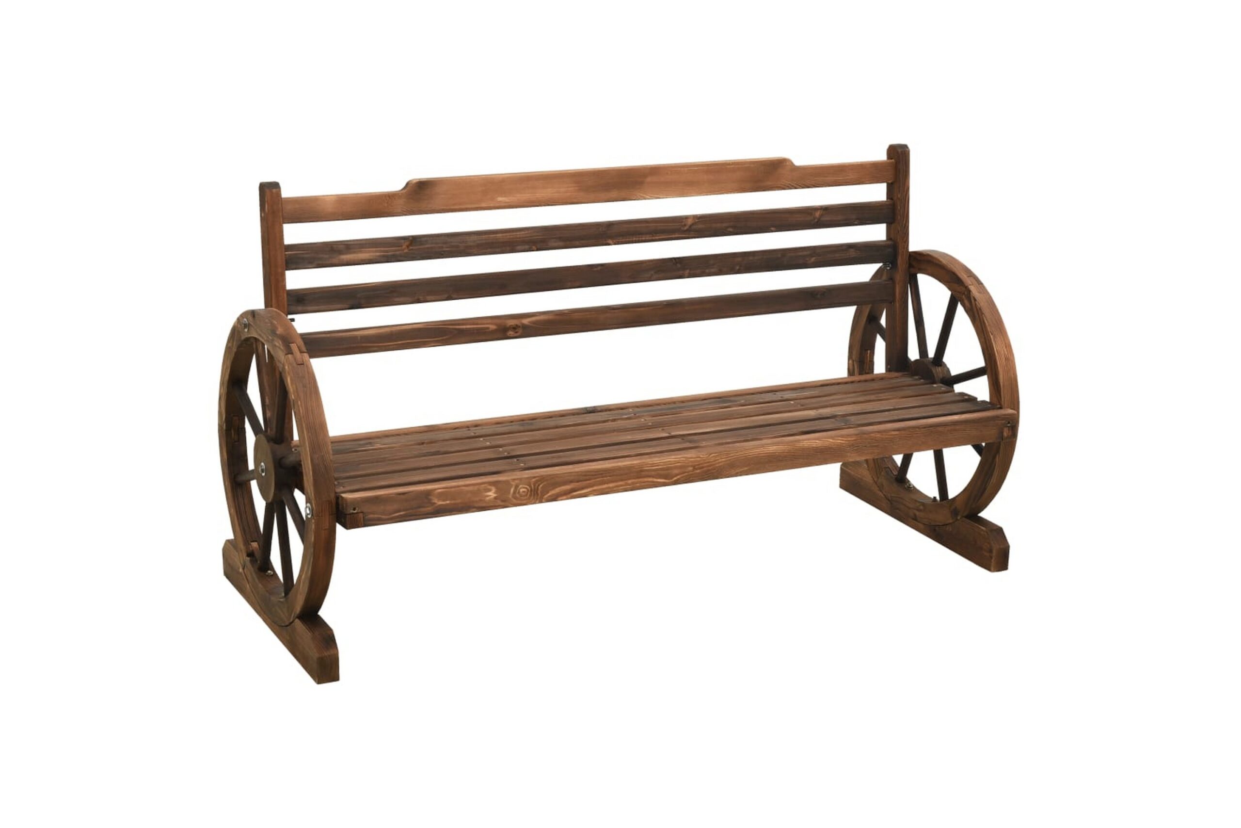 Puutarhapenkki 142 cm täysi kuusi -