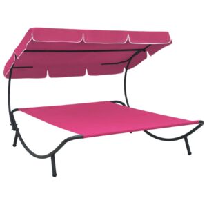 Aurinkovuode katoksella pinkki - Pinkki