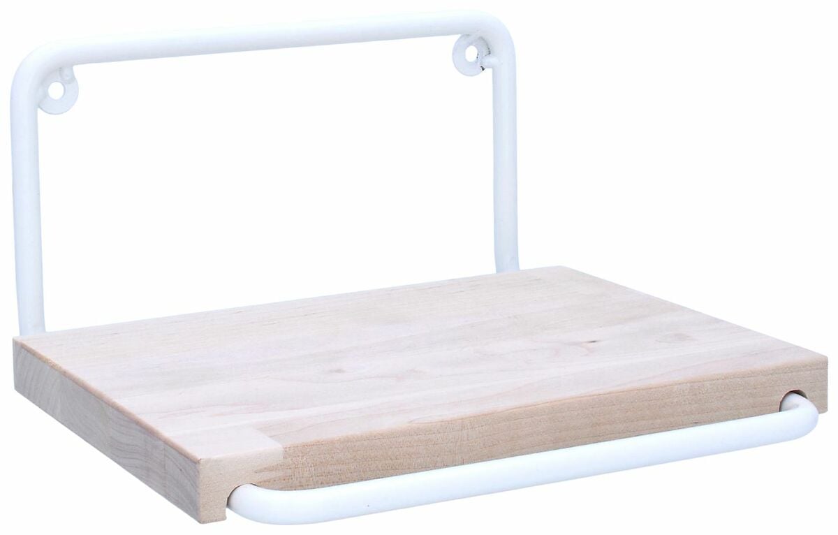 Ilma seinähylly 40 cm valkoinen/koivu