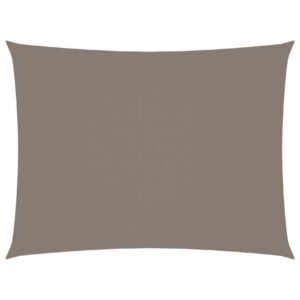 Aurinkopurje Oxford-kangas suorakaide 2x3 m harmaanruskea - Taupe