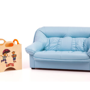 Lasten sohva Mini Spencer + lelulaatikko Lotte