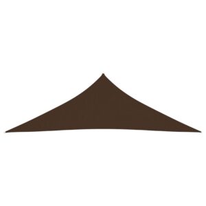 Aurinkopurje Oxford-kangas kolmio 5x5x6 m ruskea - Ruskea