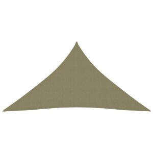 Aurinkopurje Oxford-kangas kolmio 4x5x5 m beige -