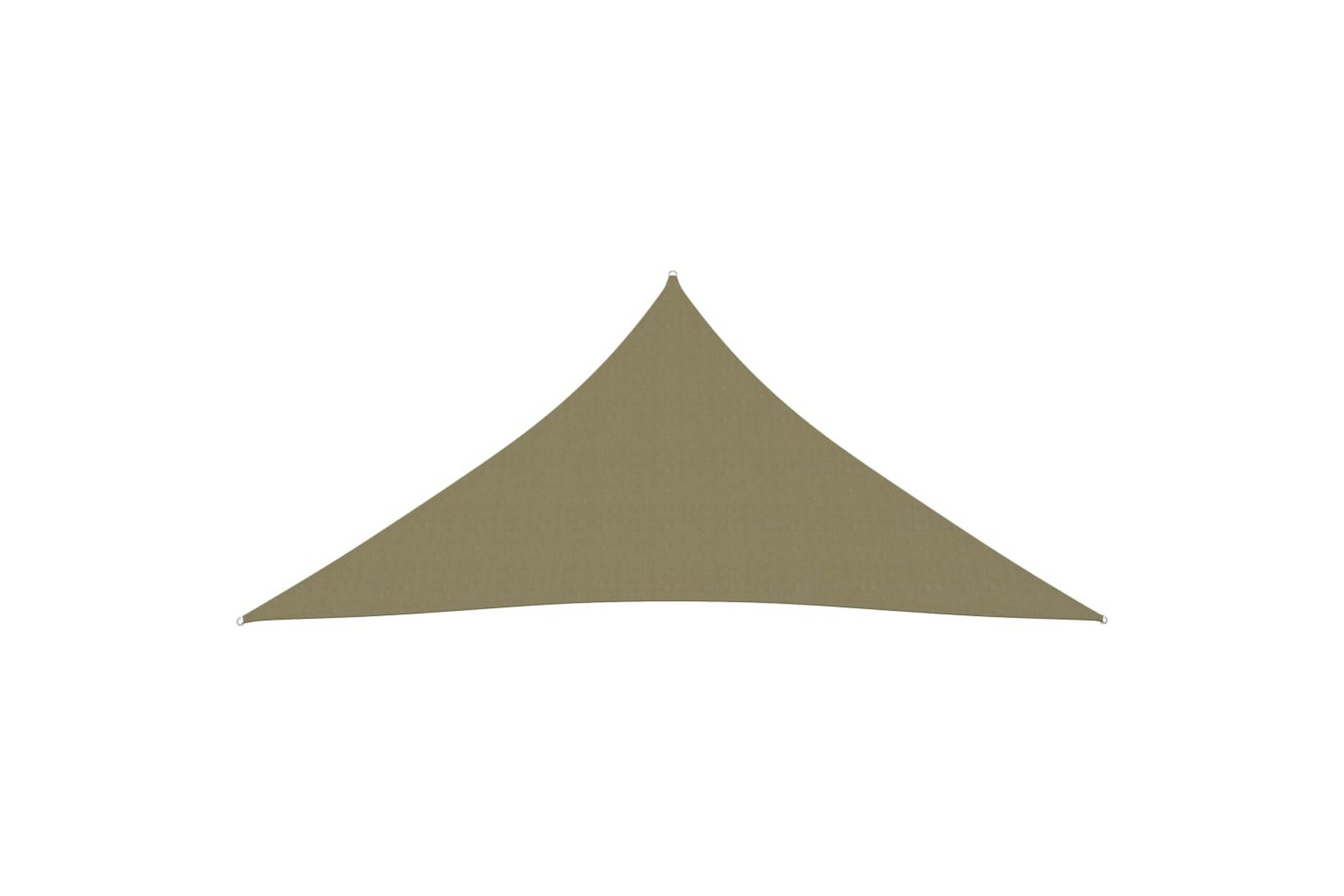 Aurinkopurje Oxford-kangas kolmio 4x4x4 m beige - Beige