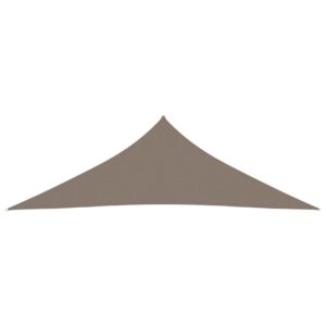Aurinkopurje Oxford-kangas kolmio 5x5x6 m harmaanruskea - Taupe