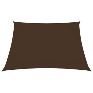 Aurinkopurje Oxford-kangas neliö 5x5 m ruskea - Ruskea