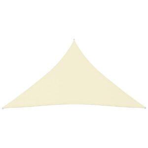 Aurinkopurje Oxford-kangas kolmio 5x6x6 m kerma -