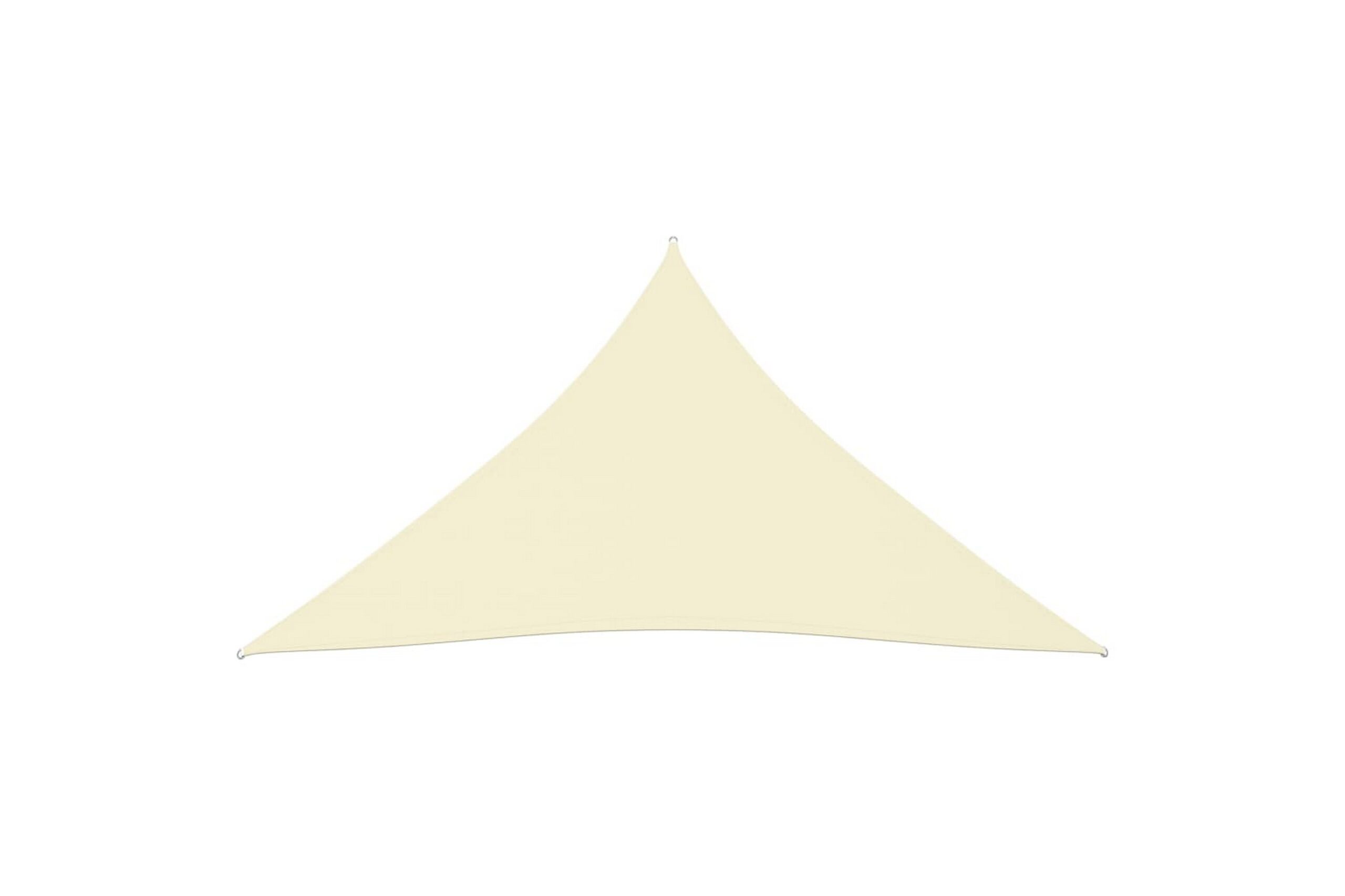 Aurinkopurje Oxford-kangas kolmio 5x6x6 m kerma -