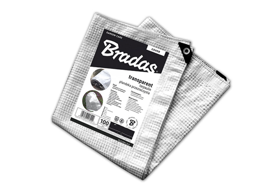 Kevytpeite Bradas Leno Cristal 100 g/m² 6x8 m