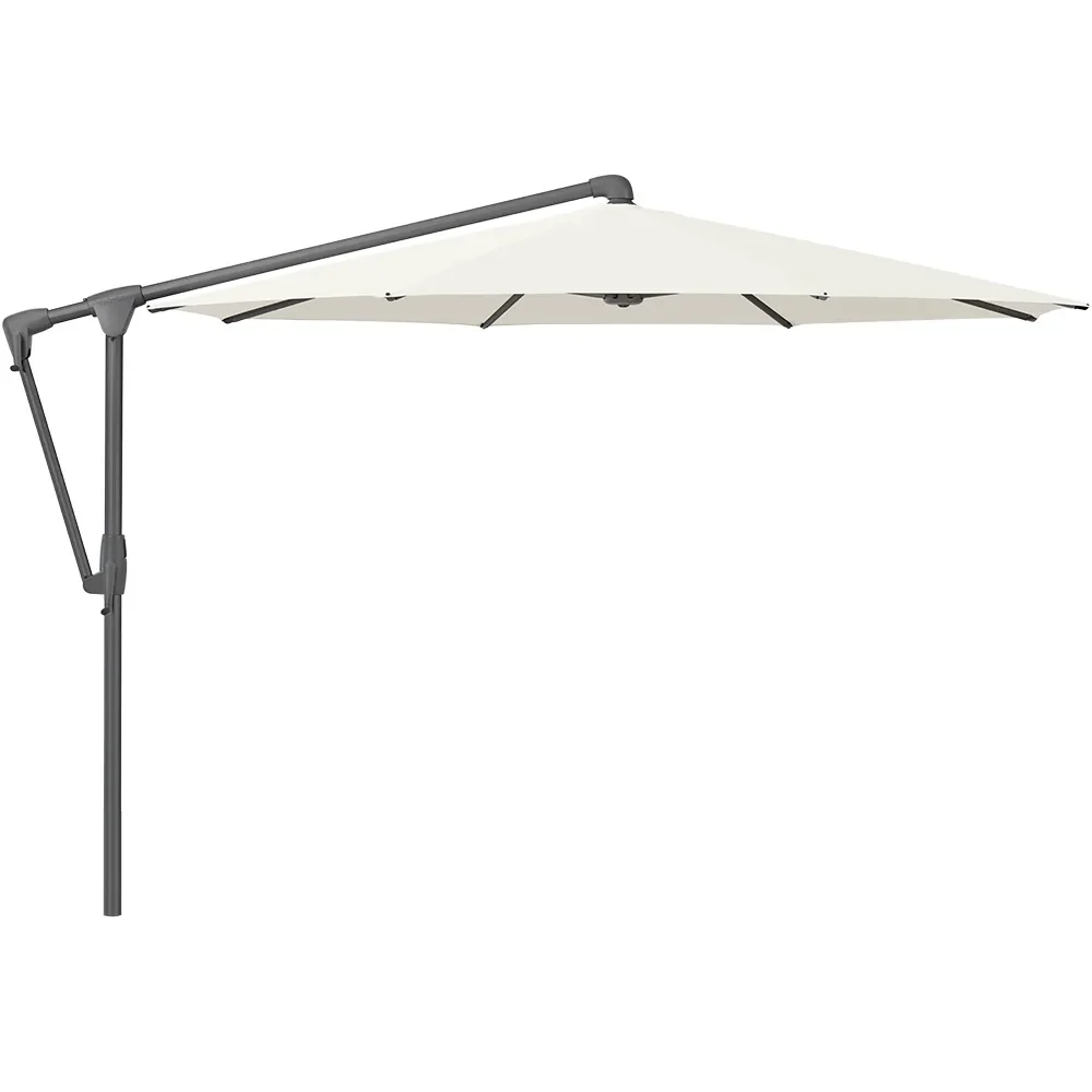 Glatz, Sunwing Casa vapaati riippuva aurinkovarjo 330 cm kat. 4 antracite alu / 158 off white Glatz