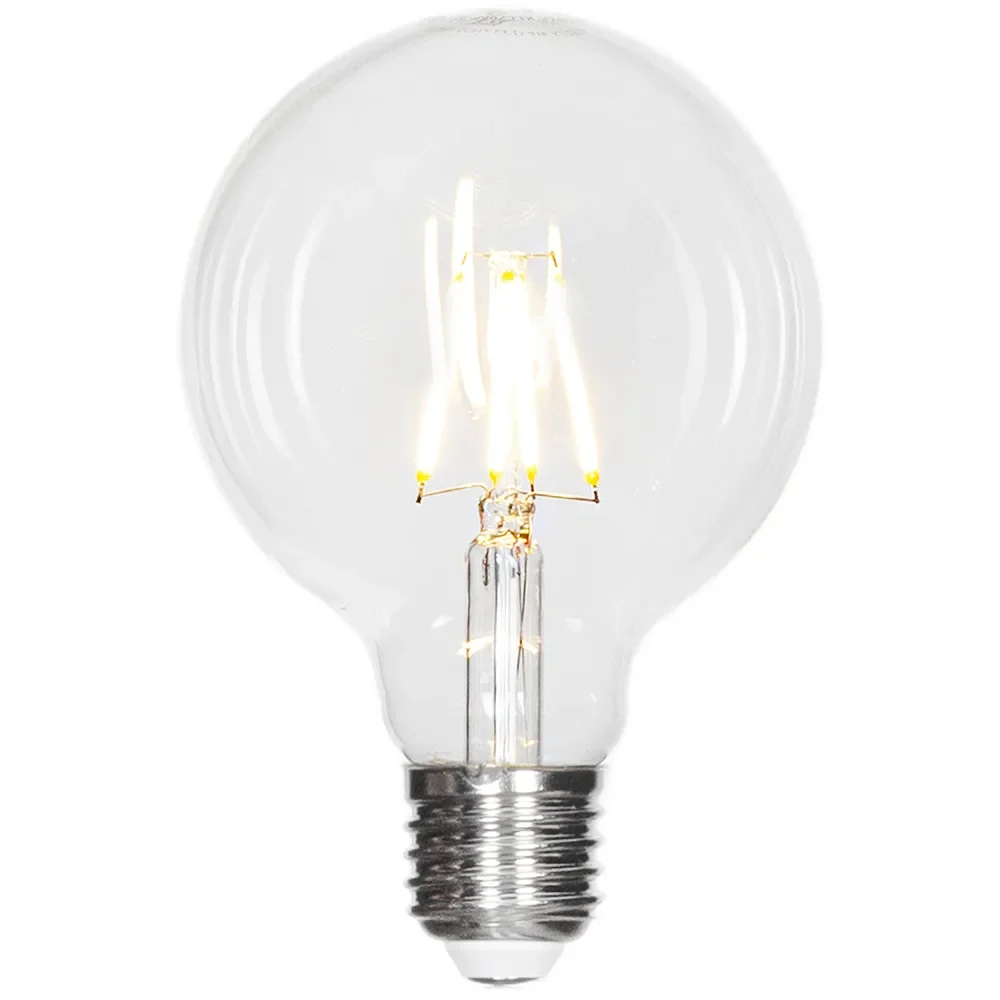 by Rydéns, Filament valonlähde LED himmennettävä glob E27 4W Ø95mm läpinäkyvä