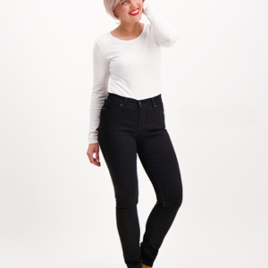 Suzie Super Strech Skinny Farkut Musta