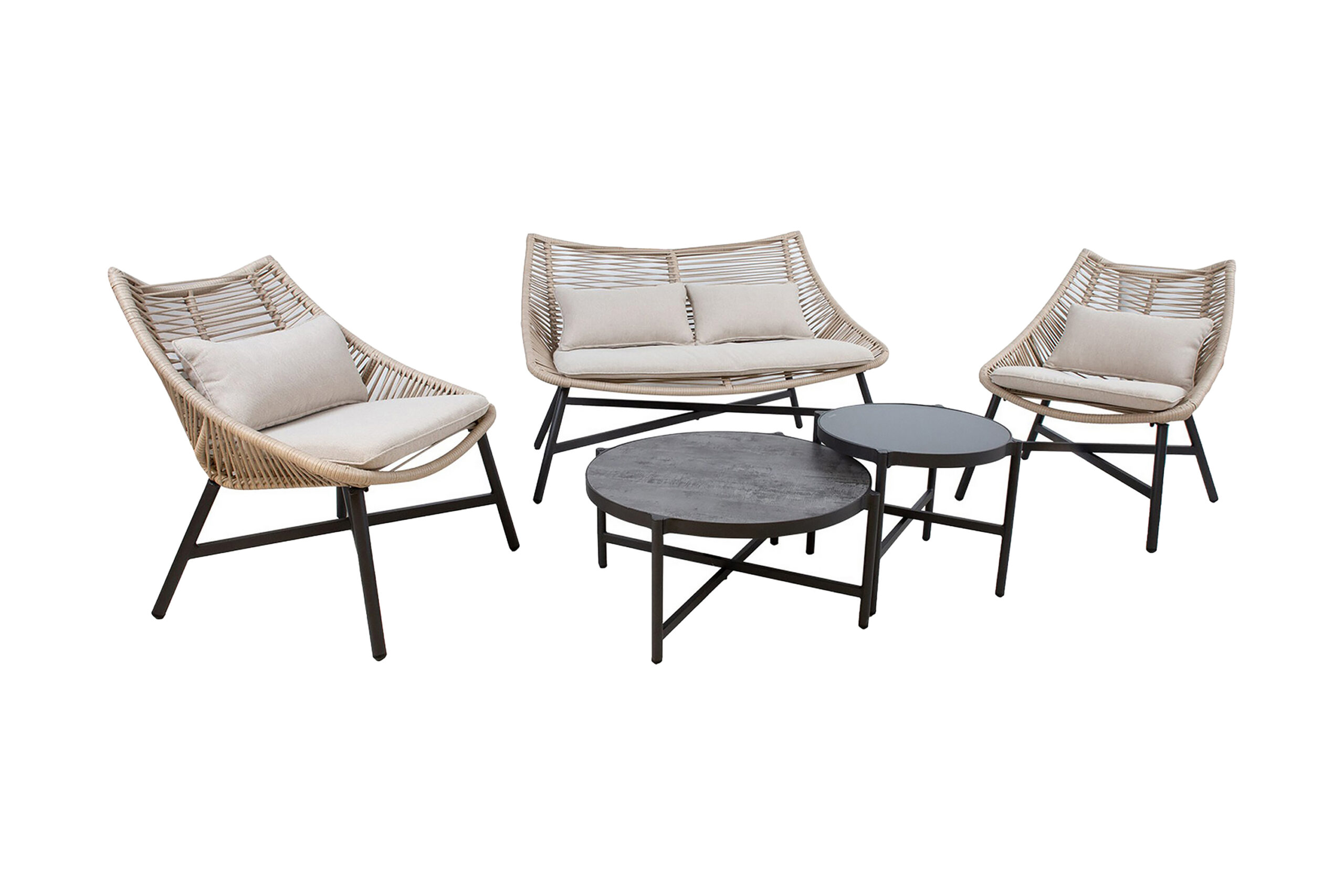 Puutarhasetti Helsinki Beige -