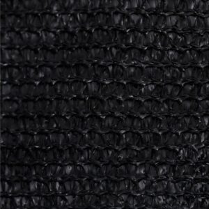 Aurinkopurje 160 g/m² musta 5x8 m HDPE - Musta