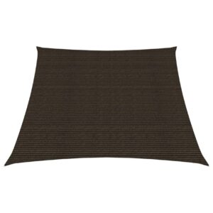 Aurinkopurje 160 g/m² ruskea 4/5x3 m HDPE - Ruskea
