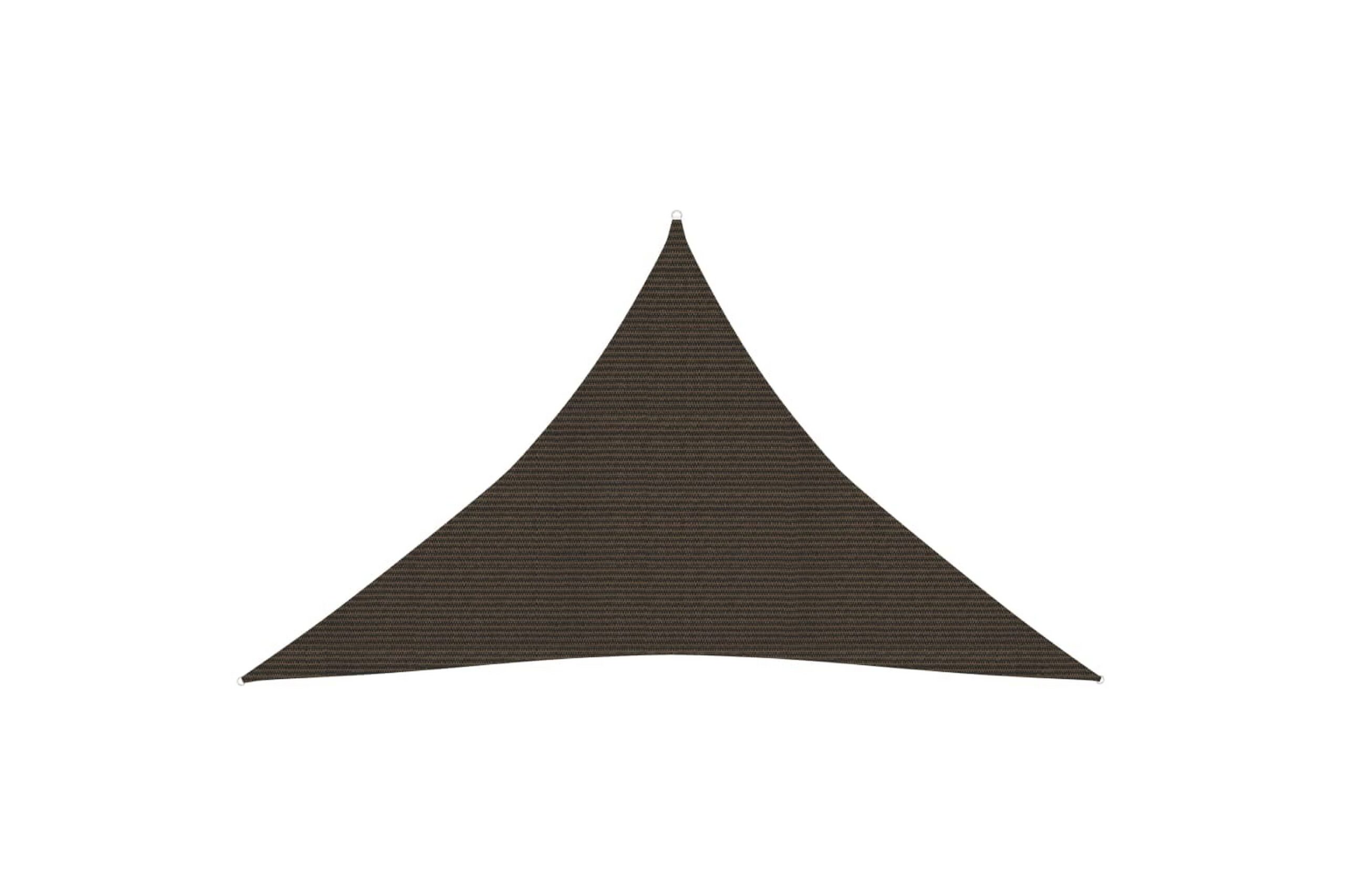 Aurinkopurje 160 g/m² ruskea 5x5x6 m HDPE - Ruskea