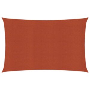 Aurinkopurje 160 g/m² terrakotta 2x4 m HDPE -