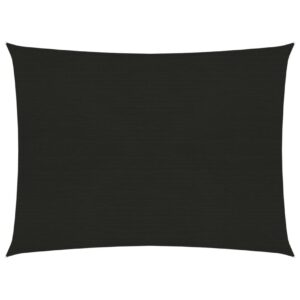 Aurinkopurje 160 g/m² musta 2x3 m HDPE - Musta
