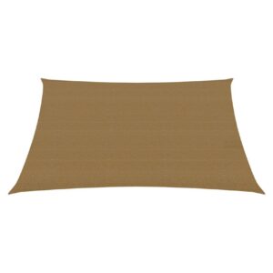 Aurinkopurje 160 g/m² harmaanruskea 4/5x3 m HDPE - Taupe