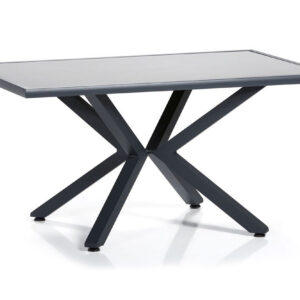 Parvekepöytä Narellan 150 cm - Musta
