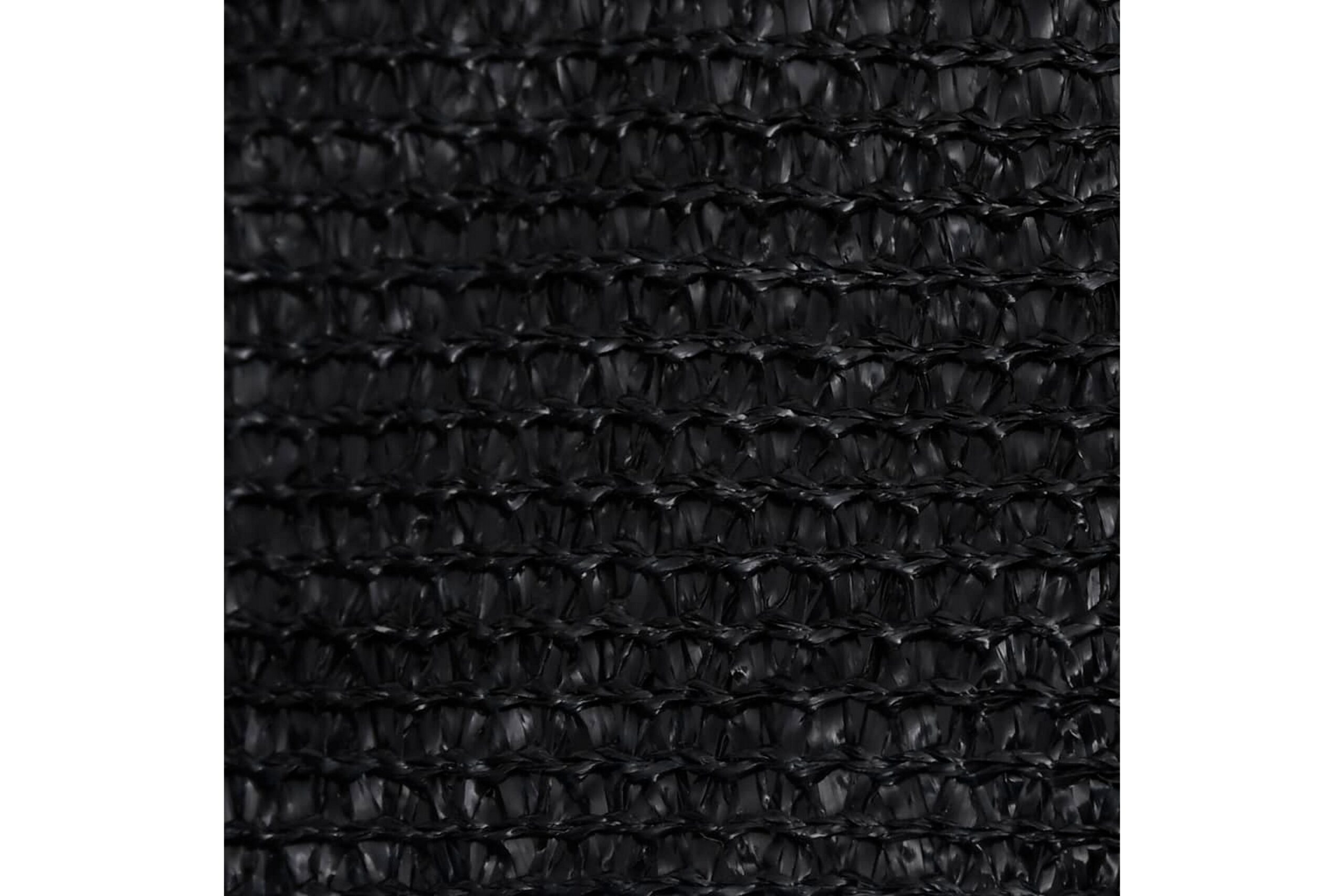 Aurinkopurje 160 g/m² musta 4x4x4 m HDPE - Musta
