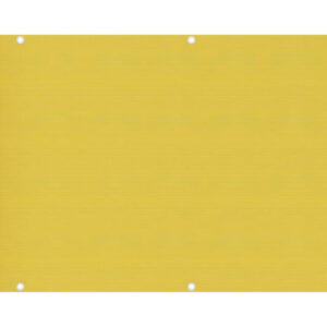 Parvekkeen suoja keltainen 90x400 cm HDPE - Keltainen