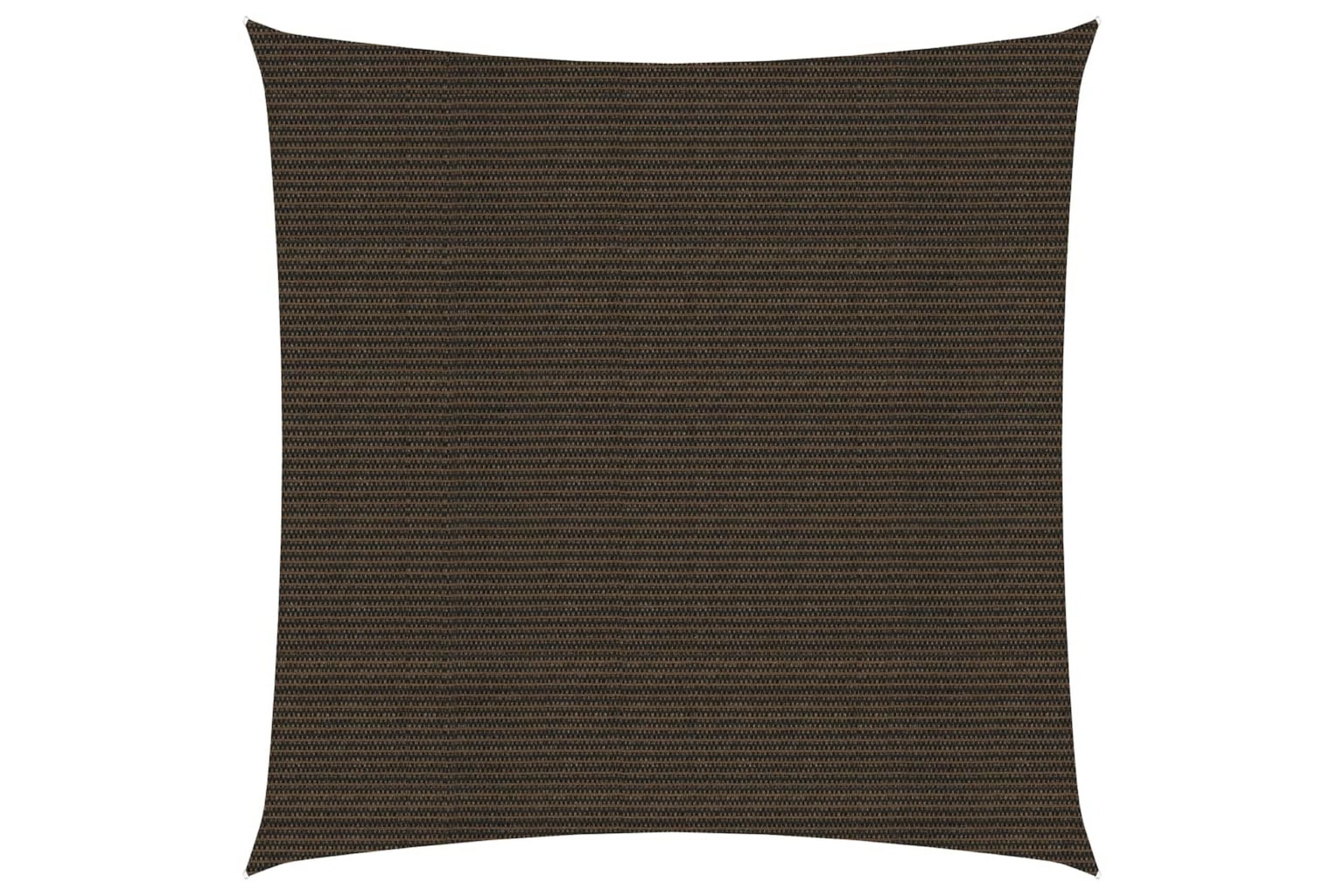 Aurinkopurje 160 g/mÂ² ruskea 4x4 m HDPE - Ruskea