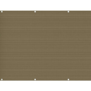 Parvekkeen suoja harmaanruskea 120x400 cm HDPE - Taupe