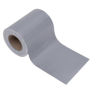 Puutarhan yksityisyyden suojat 4 kpl PVC 35x0,19m - Harmaa