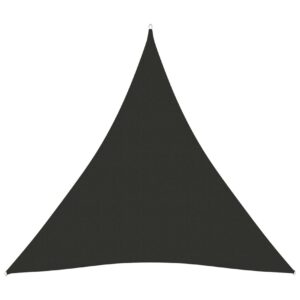 Aurinkopurje Oxford-kangas kolmio 3x3x3 m antrasiitti - Antrasiitti