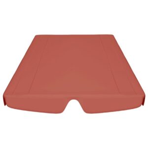 Vaihtokatos puutarhakeinuun terracotta 150/130x70/105 cm -