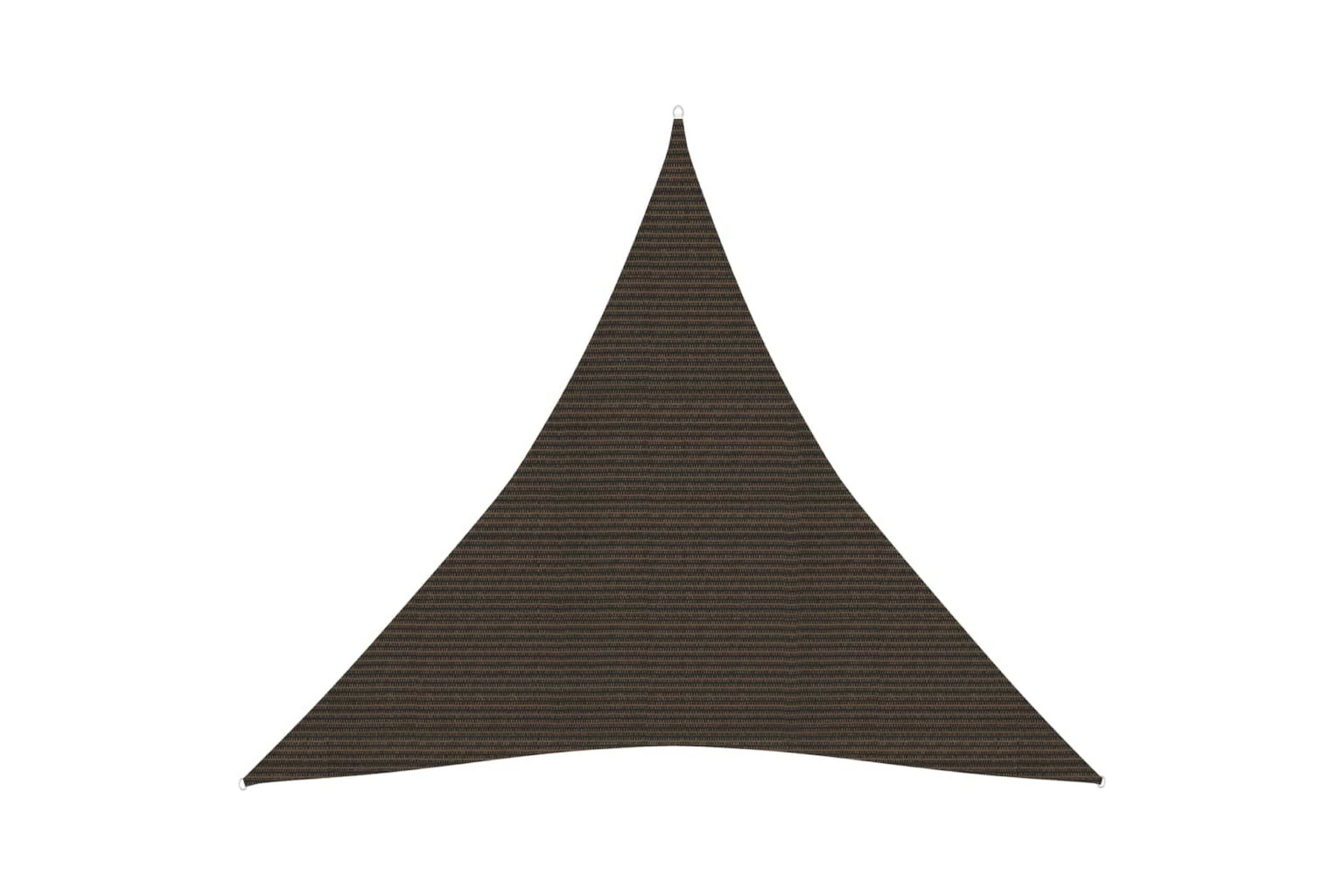 Aurinkopurje 160 g/m² ruskea 5x5x5 m HDPE - Ruskea