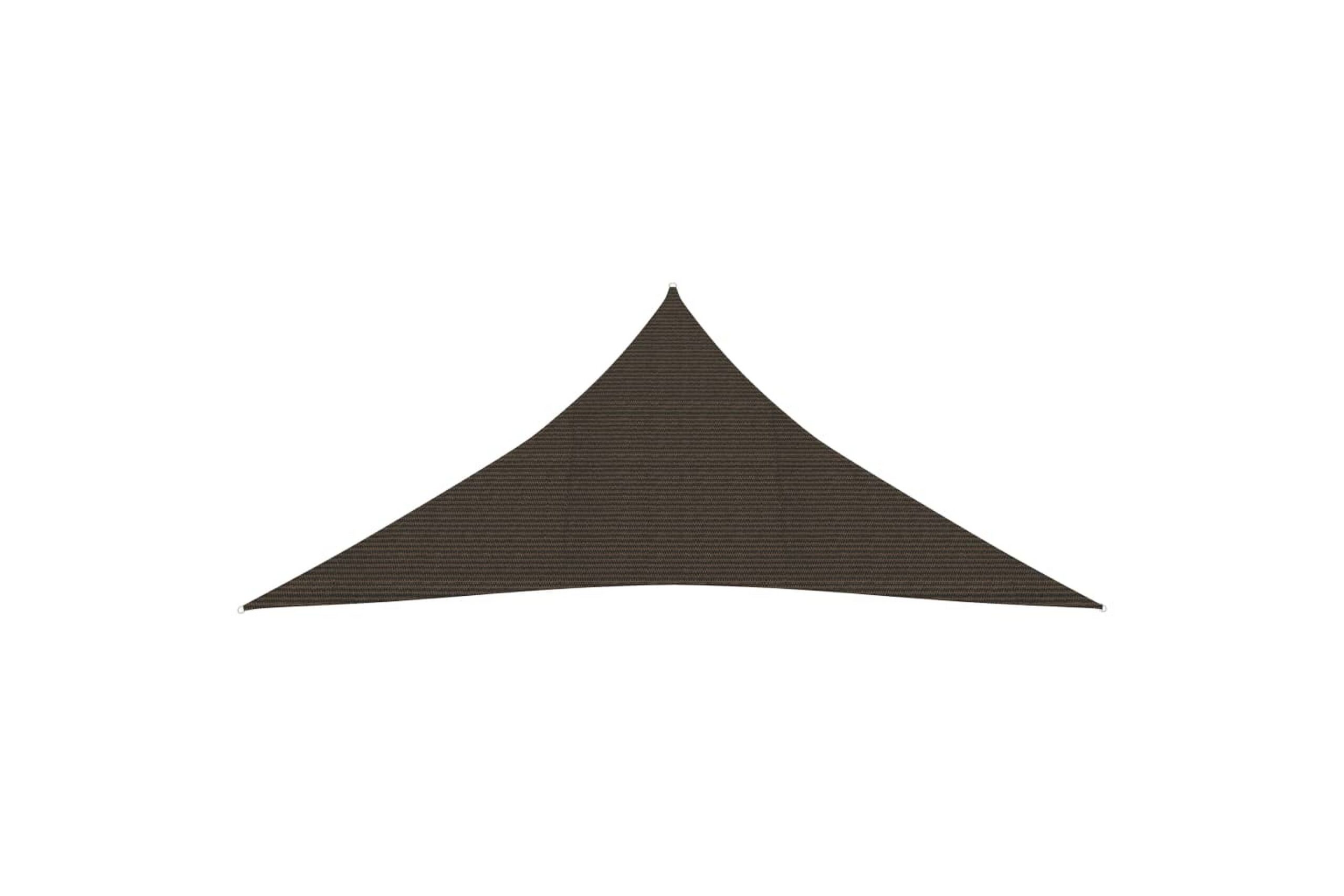 Aurinkopurje 160 g/m² ruskea 4x4x4 m HDPE - Ruskea