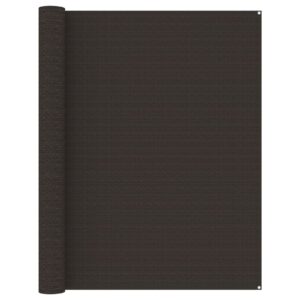 Telttamatto 250x450 cm ruskea -