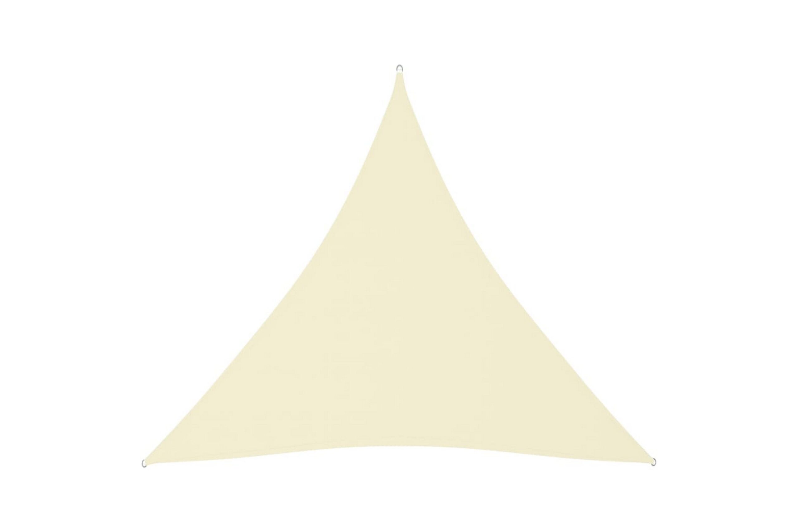 Aurinkopurje Oxford-kangas kolmio 6x6x6 m kerma -
