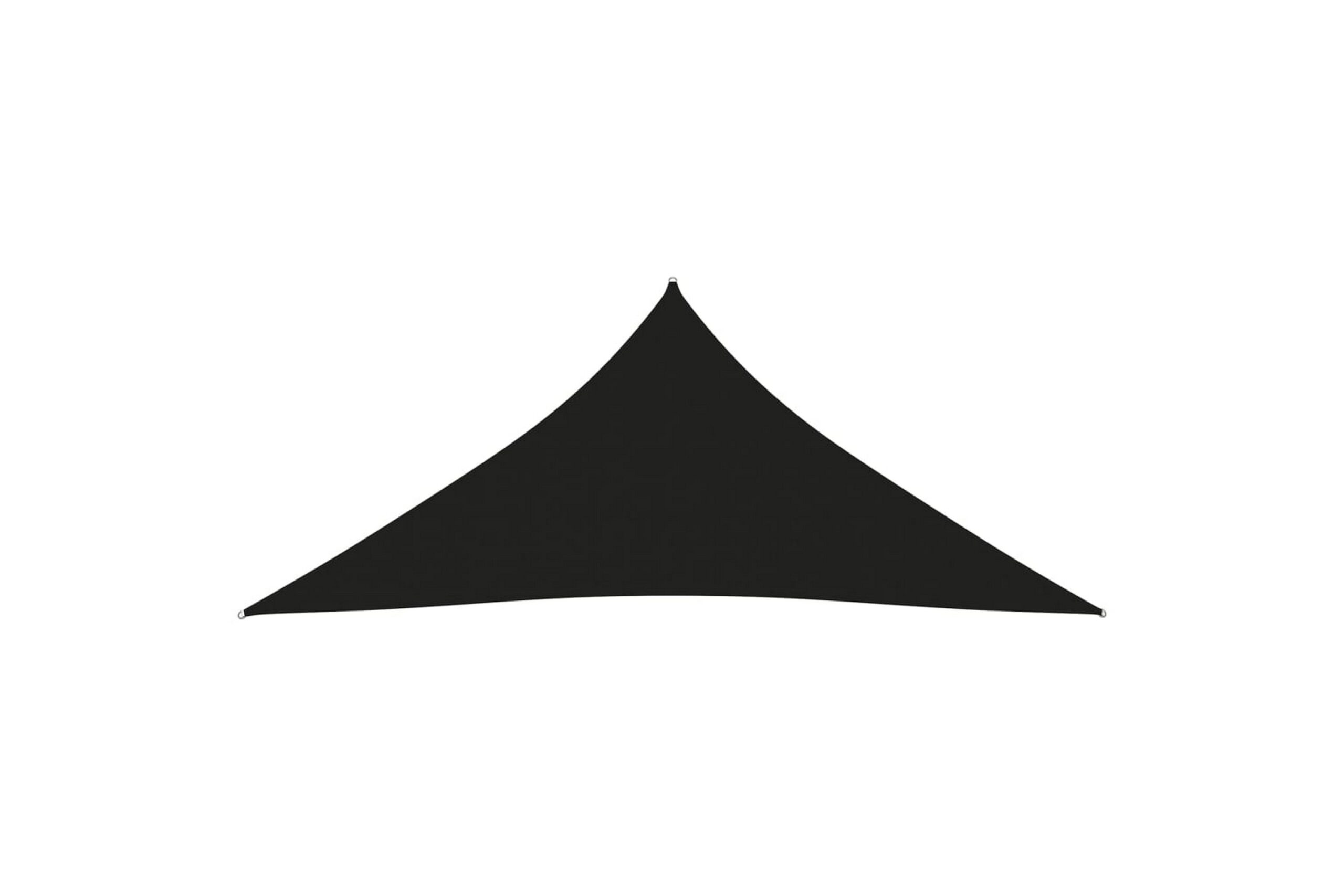 Aurinkopurje Oxford-kangas kolmio 5x5x5 m musta - Musta