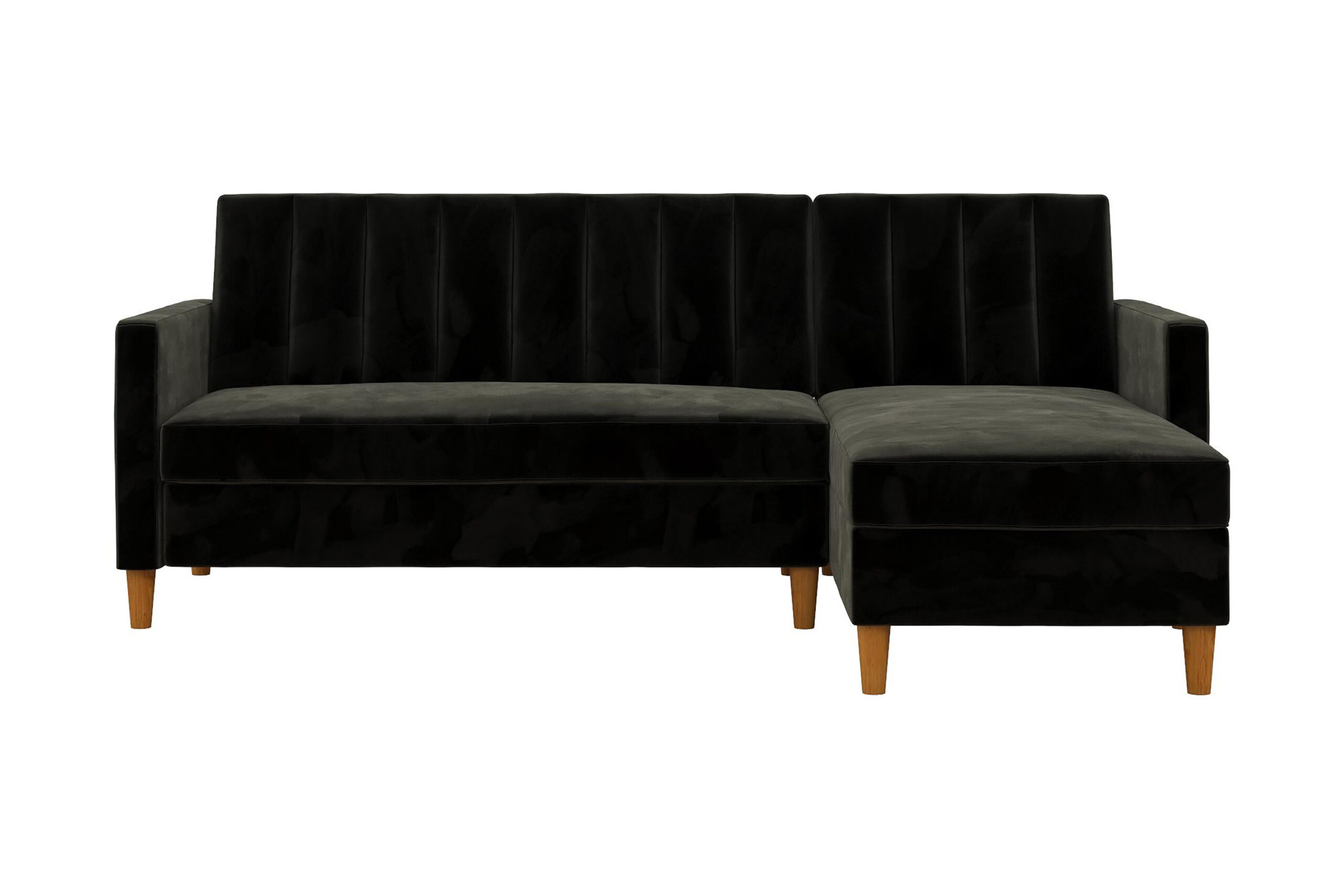3:n ist Divaanivuodesohva Celine Sametti/Musta - Dorel Home