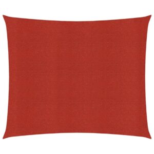 Aurinkopurje 160 g/m² punainen 5x5 m HDPE -