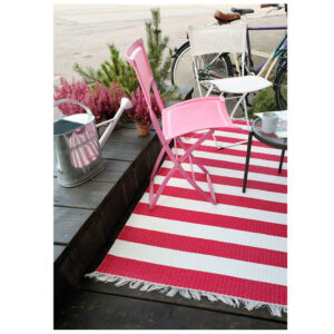 Narma muovimatto Birkas carmine-white 70x300 cm