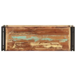 TV-taso 90x30x40 cm täysi kierrätetty puu -